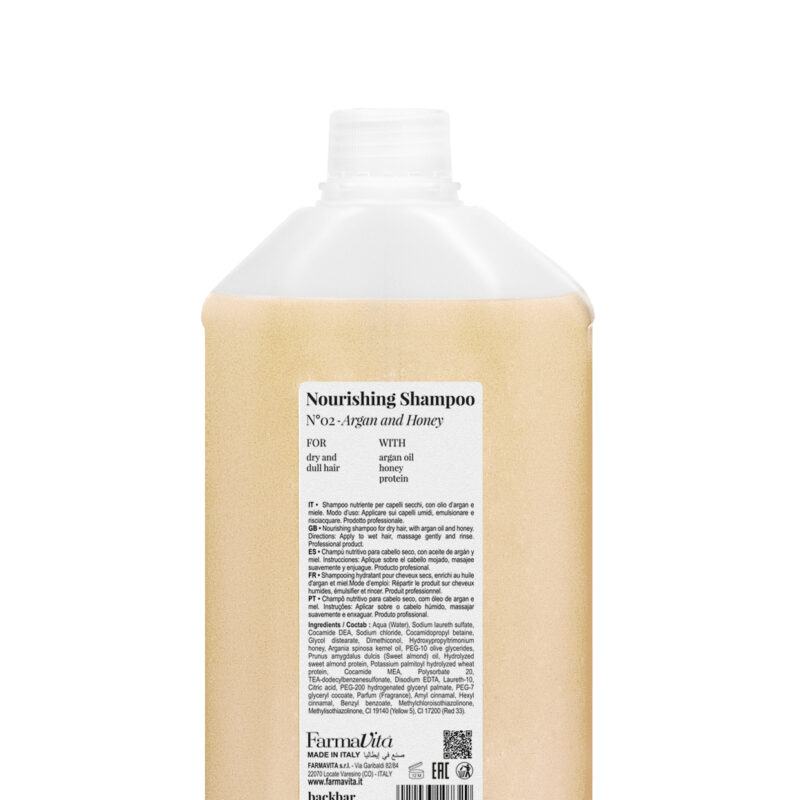 backbar n.02 szampon nawilŻajĄcy 250ml