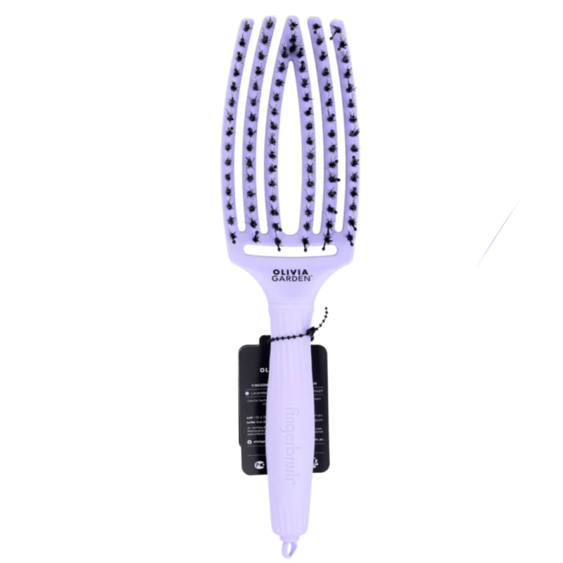 olivia garden szczotka fingerbrush medium lavender