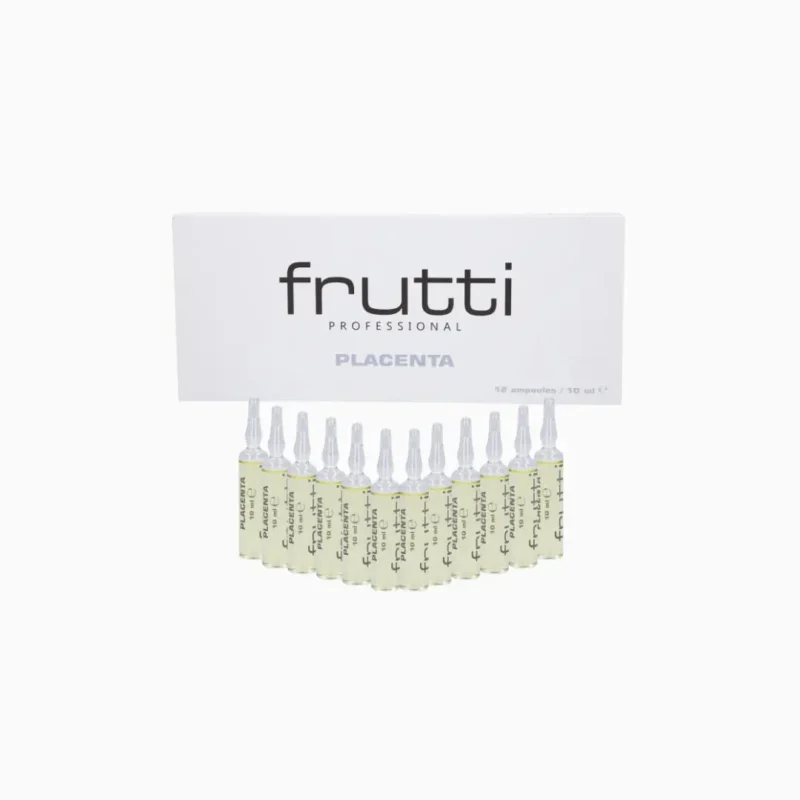 Frutti Professional - Placenta Ampułki Wzmacniające Włosy 12x10 ml