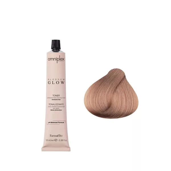 Farmavita Toner Omniplex Blossom Glow Brown Mahogany, toner do włosów bez amoniaku, brązowo-mahoniowy, 100ml